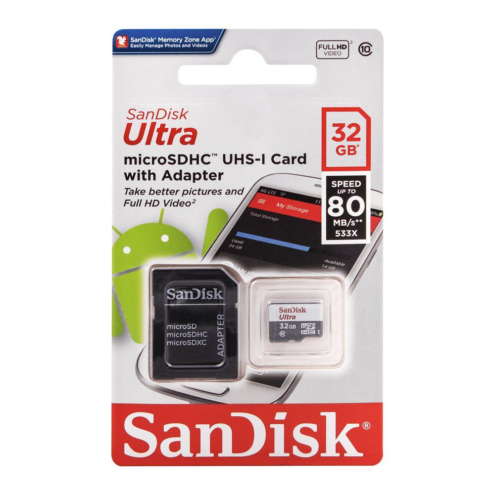 SanDisk Ultra 32GB SD