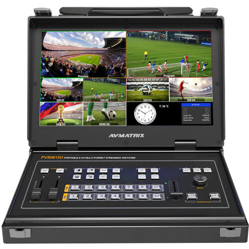 AVMATRIX Portable Multi-Format Streaming Switcher