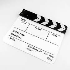 Visico Clapperboard 10*12" (25*30cm) White