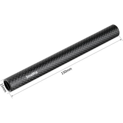 SmallRig 15mm Carbon Fiber Rod Set (6")