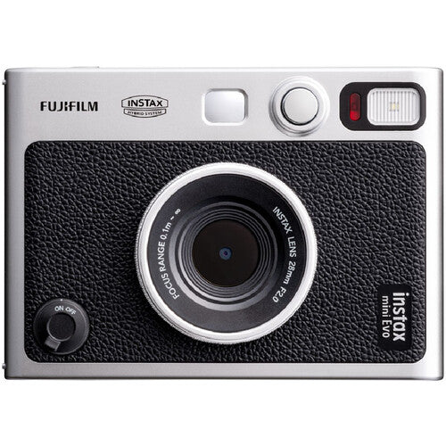 FUJIFILM instax mini EVO Hybrid Instant Camera (Black)