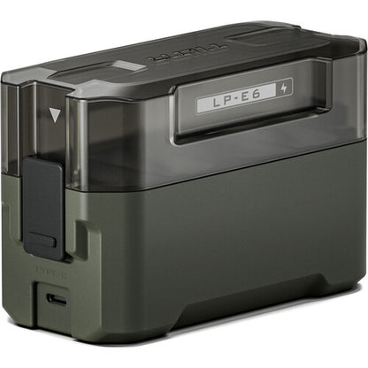 Tilta Portable Charging Station for LP-E6 Batteries