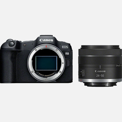 Canon EOS R8 with 24-50mm