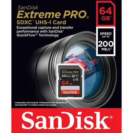 SanDisk Extreme Pro 64GB 200mb/s SD