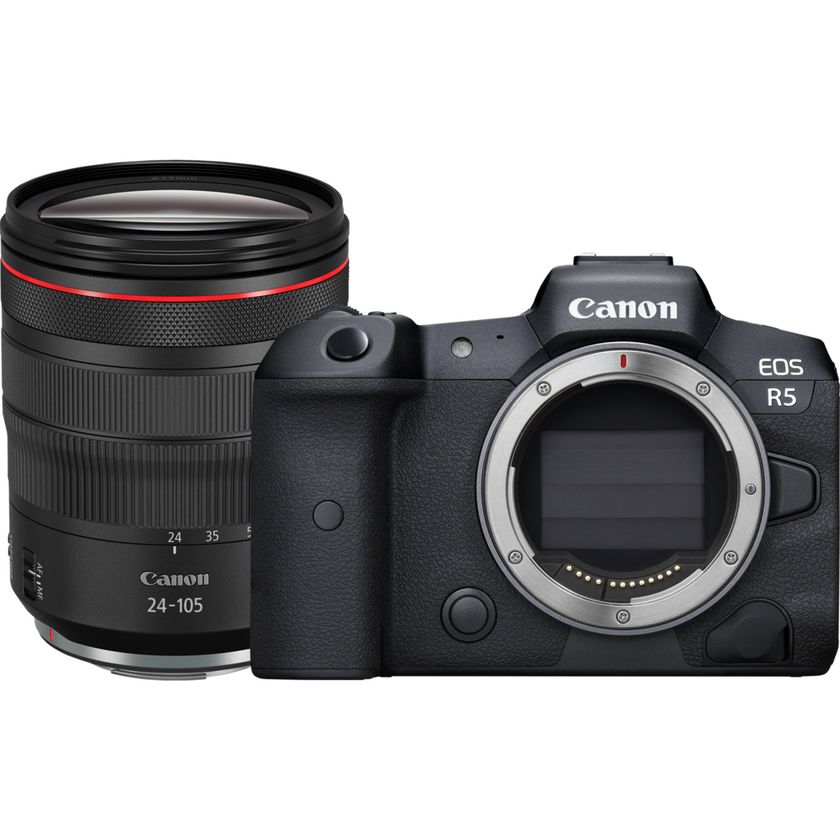 Canon EOS R5 with 24-105