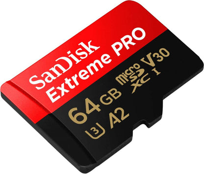 SanDisk 64GB Ultra UHS-I microSDXC Memory Card with SD Adapter